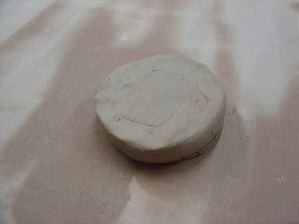 How the pre-thrown piece of clay should basically look